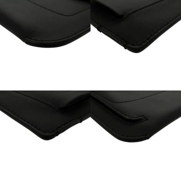 Burberry leather black waist bag pouch - Picture 3 of 4